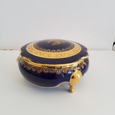 La Reine Limoges France Cobalt