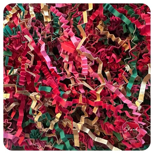 Shredastic festive red pink - festive,