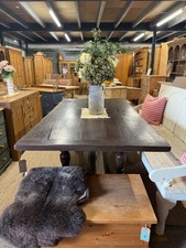 Oak refectory table - oak,