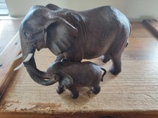 African elephant statue with - african,