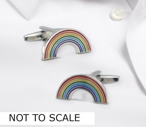 Rainbow pride silver novelty - pride,