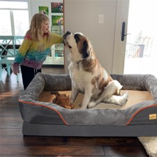 L-shaped Jumbo Orthopedic Dog
