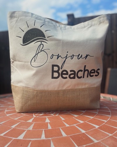 Personalised beach bag - xl,