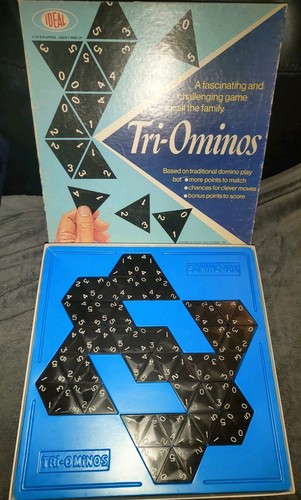 Tri ominos domino game - game, by