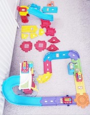 VTech Toot Toot Drivers Fire Station & Vehicles Set With Extra Track/Accessories