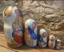 Russian Nesting Dolls Nativity