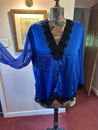 Victoria secret blue pyjama - blue,