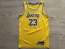 Nike LA Lakers Icon Edition Basketball Jersey - 23 LeBron James - Men's S Small