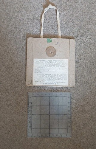 Douglas combined protractor - "douglas",