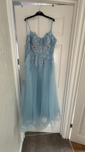 Blue prom dress - prom, medium