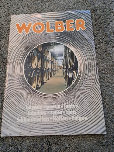 Vintage wolber bicycle tires - bicycle,