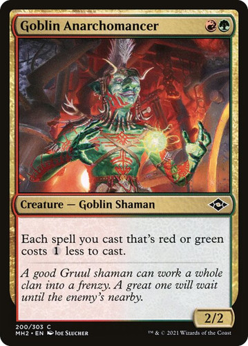 Goblin anarchomancer mh2 - goblin,
