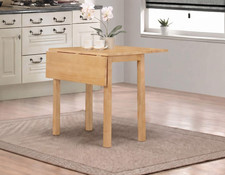 Drop Leaf Dining Table Natural