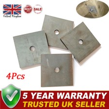 4x Van Seat, Crew Or Camper Conversion Spreader Plates 6mm Thick