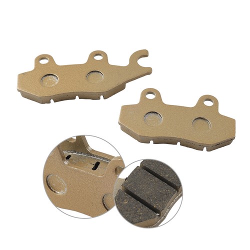2pcs rear brake pads - rear, champagne