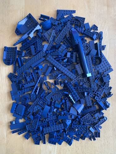 Lego dark blue 500g - blue, bulk