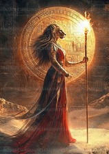 Sekhmet Art Print Egyptian