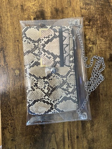 Primark faux leather and clear - primark,