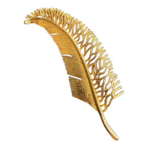 Vintage hollywood quill brooch - vintage,