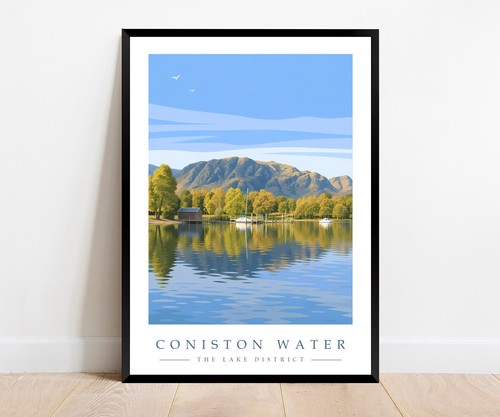 Coniston water scenic - water, lake
