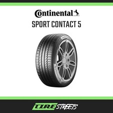 1X Continental Sport Contact 5 245 45 R18 96Y Passenger Car Tyre