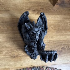 GARGOYLE STATUE WALL CANDLE HOLDER DISPLAY GOTH/HALLOWEEN