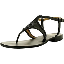 JACK ROGERS BLACK LEATHER