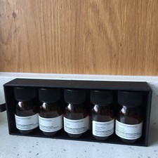 x5 30ml EMPTY BROWN GLASS BOTTLES Elemental Herbology 5 element aromatherapy