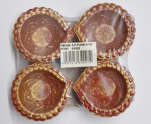 Plain diya - (pack, of