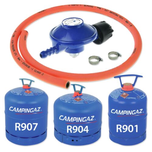 Gas bottle regulator orange - gas, 1m