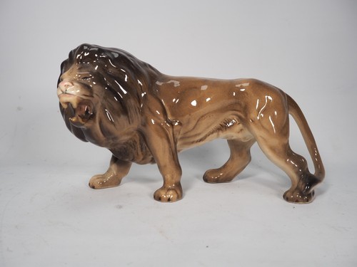 Large vintage melba ware lion - large,