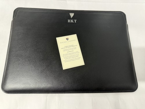 Aspinal black leather - aspinal, 13”