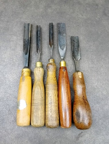Vintage carving chisels - vintage,