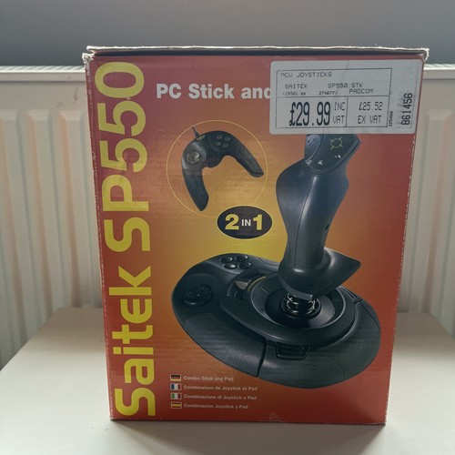 Saitek sp550 usb joystick - saitek, pc