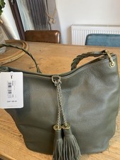Ted Baker Khaki Suede Bag