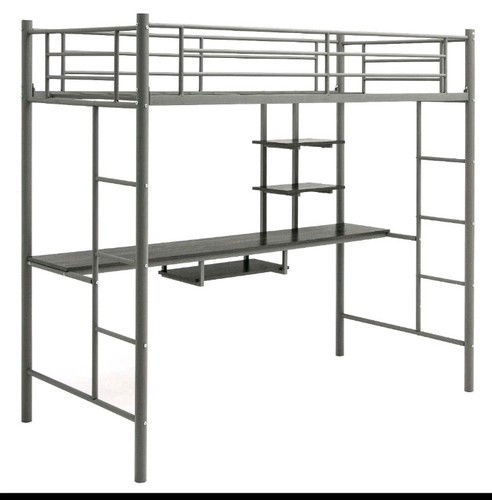 5ft single metal - metal, bed