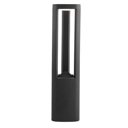 Ip44 grey led outdoor post - grey,