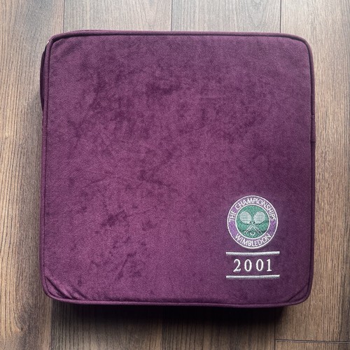 Wimbledon 2001 seat cushion - 2001,