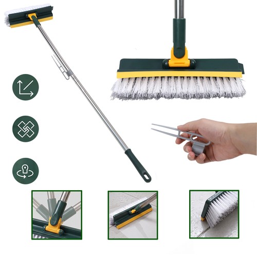 Floor scrubbing brush with - floor,