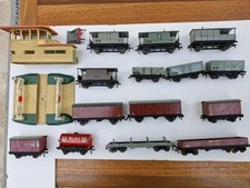 Job lot of Hornby Dublo OO gauge 3 rail wagons and accessories