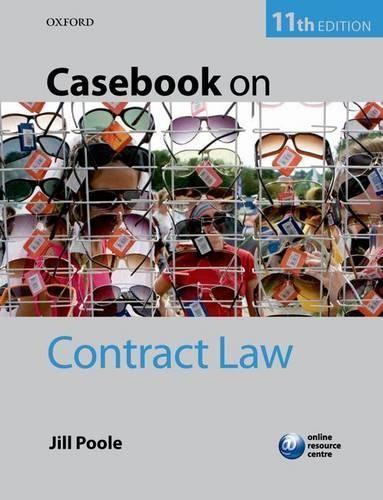 Casebook contract law - casebook,