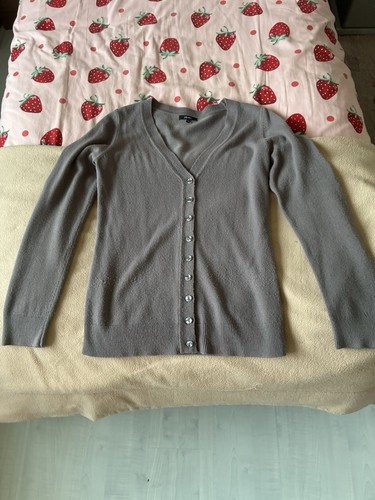 Women grey cardigan - cardigan, size