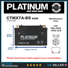 CTMX7A-BS PLATINUM AGM