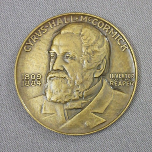 1809 1884 bronze medal - medal, cyrus