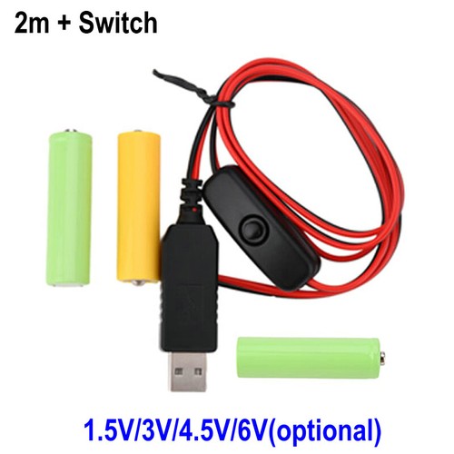 Aaa battery eliminator - aa, 2m