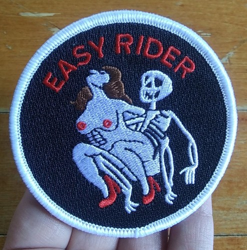 Easy rider skull outlaw - ~, iron
