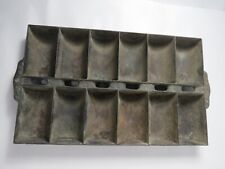 1800's Cast Iron Bakeware -Biscuit Mold! Antique Cast Iron Cookware SIGNED