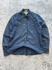 Levis Denim Shirt Mens Medium