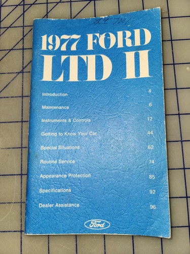 1977 ford ltd - ford, owners