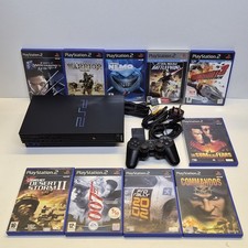 Playstation 2 PS2 Console Bundle, Dualshock Controller, Memory Card, 10 Games